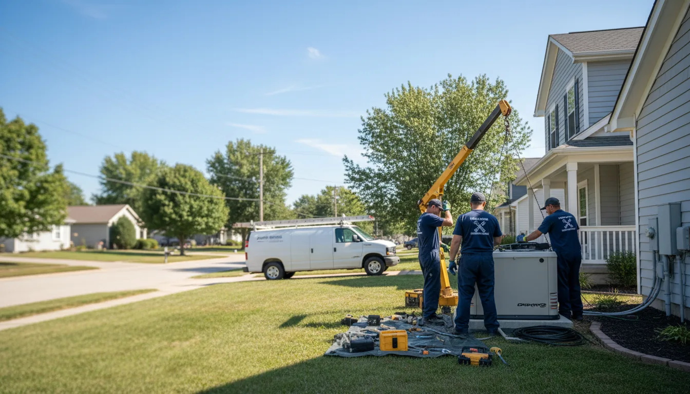 Generator Installation in Vicksburg, MI near me